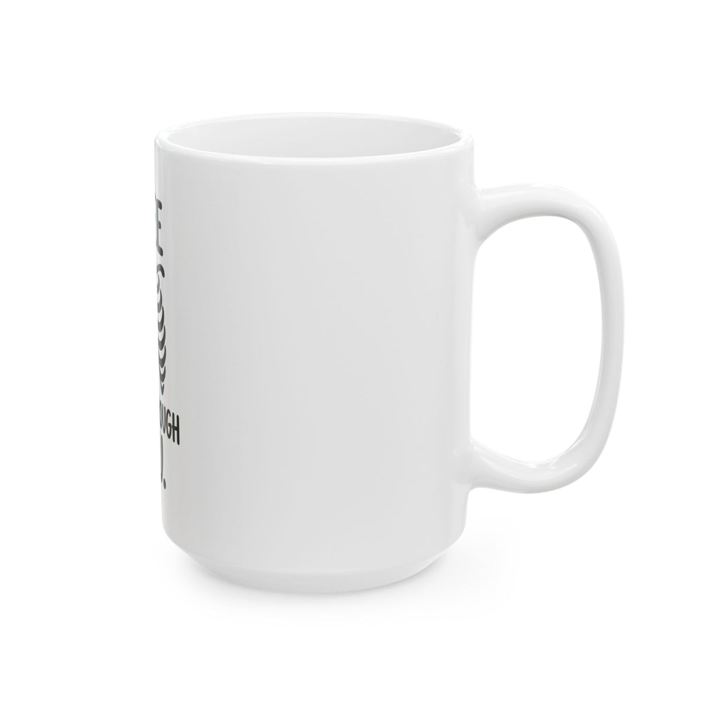 I See Right Through You Skeleton Ribcage Ceramic Mug (11oz, 15oz)